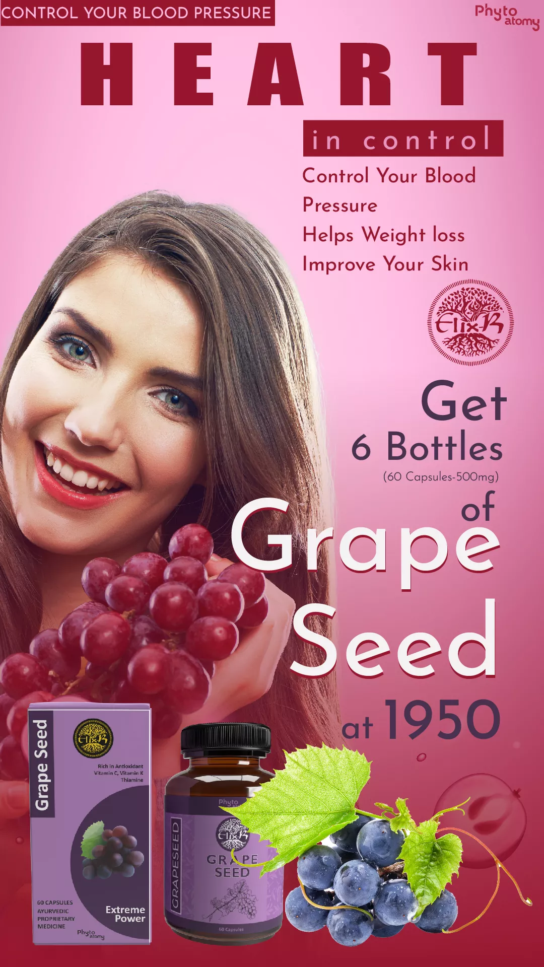 RBV B2B Grape Seed (60 Capsule)-6 Pcs.